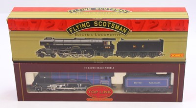 Lot 466 - Two Hornby 4-6-2 locos & tenders class A3,...