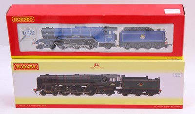 Lot 458 - Two Hornby 4-6-2 locos & tenders both (NM) (BE-...