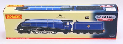 Lot 437 - Hornby 00 gauge A4, 4-6-2 loco & tender...