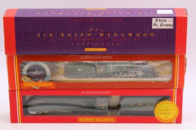 Lot 492 - Three Hornby A4, 4-6-2 locos & tenders: R2247...