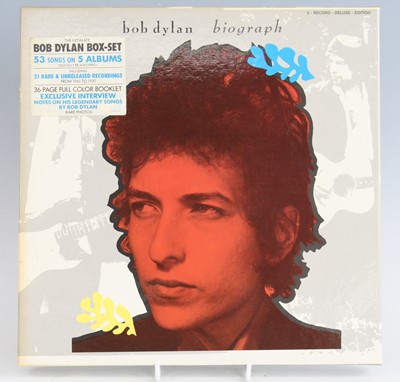Lot 1240 - Bob Dylan - Biograph, CBS 66509, 5 Record...