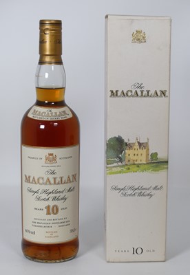 Lot 1463 - The Macallan 10 year old single Highland malt...