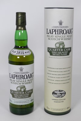Lot 1412 - Laphroaig quarter cask Islay single malt...