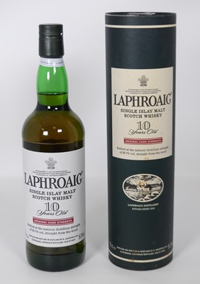 Lot 1411 - Laphroaig 10 year old Single Islay malt Scotch...