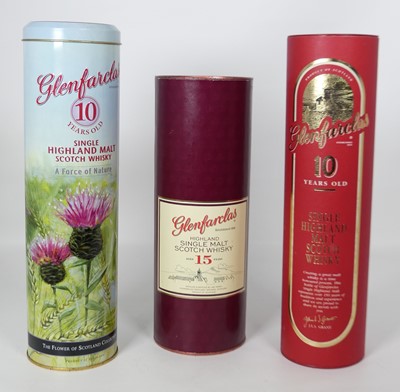 Lot 1372 - Glenfarclas 15 year old Highland single malt...