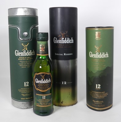 Lot 1376 - Glenfiddich 12 year old single malt Scotch...