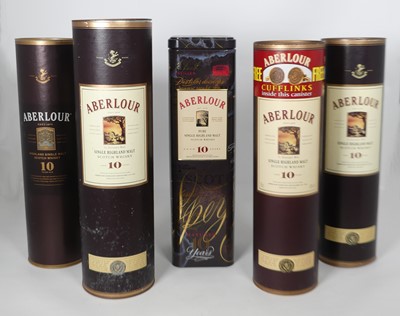 Lot 1337 - Aberlour 10 year old pure single Highland malt...