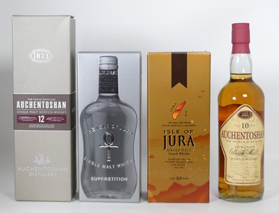 Lot 1384 - Isle of Jura 10 year old single malt Scotch...