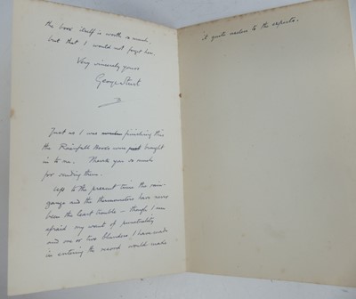 Lot 2026 - BOURNE, George (STURT, George); Memoirs of a...