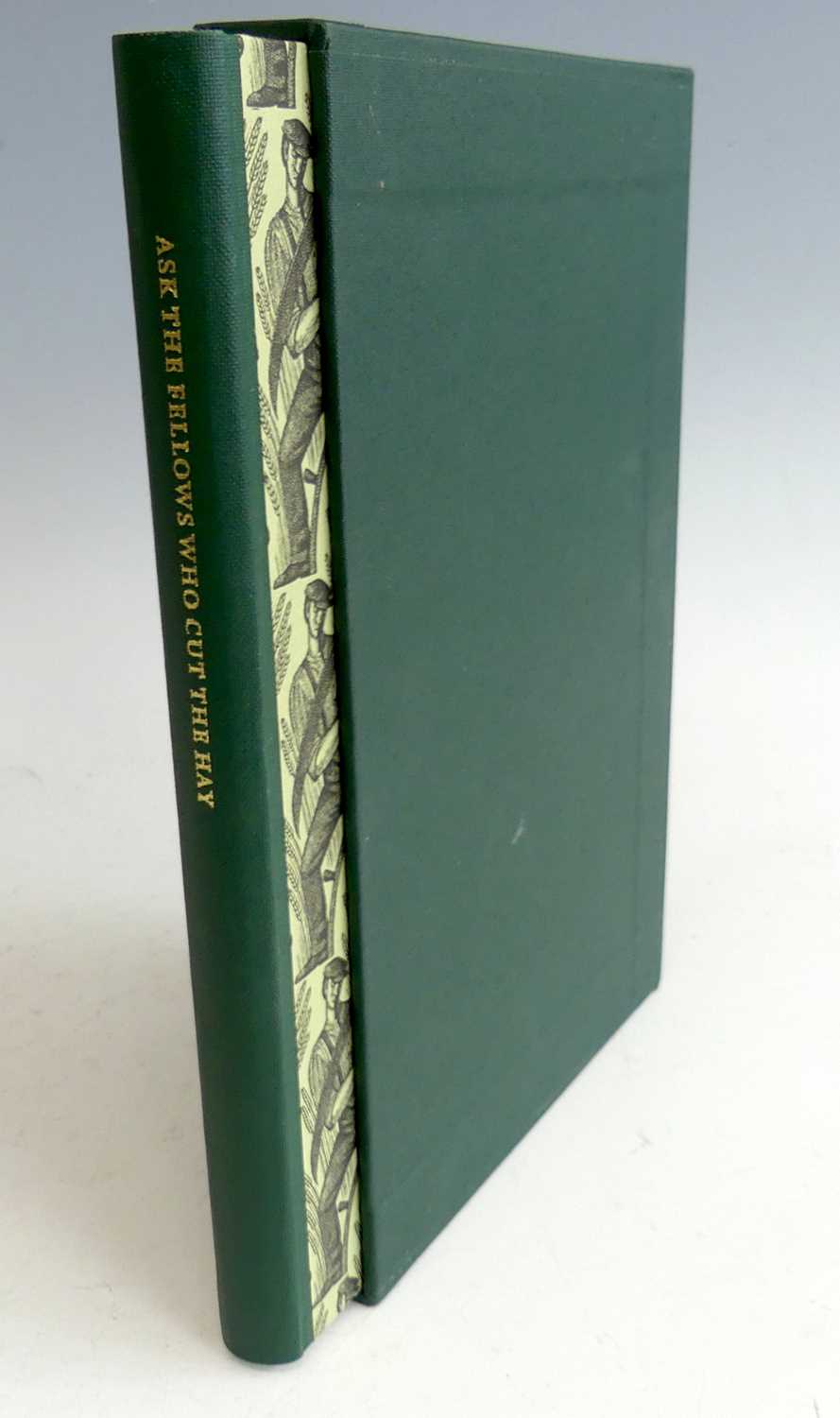 Lot 2023 - EVANS, George Ewart; Ask the Fellows Who Cut...