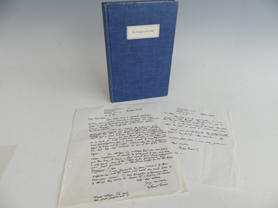 Lot 2021 - EVANS, George Ewart, The Strength of the Hills,...