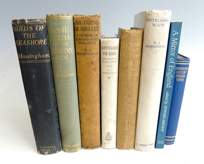 Lot 2028 - MASSINGHAM, H.J.; Birds of the Seashore, 1931,...