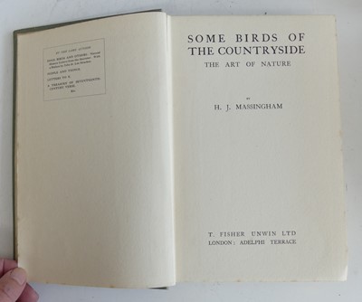 Lot 2028 - MASSINGHAM, H.J.; Birds of the Seashore, 1931,...
