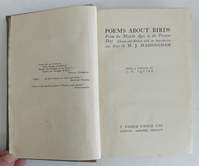 Lot 2028 - MASSINGHAM, H.J.; Birds of the Seashore, 1931,...