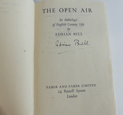 Lot 2024 - BELL, Adrian; A Suffolk Harvest, 1956, 1st...