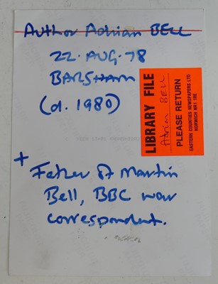 Lot 2024 - BELL, Adrian; A Suffolk Harvest, 1956, 1st...