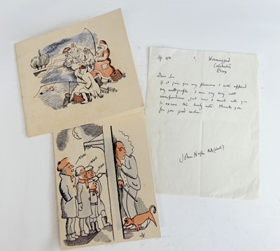 Lot 2030 - NASH, John R.A. (1893-1977); a signed letter...