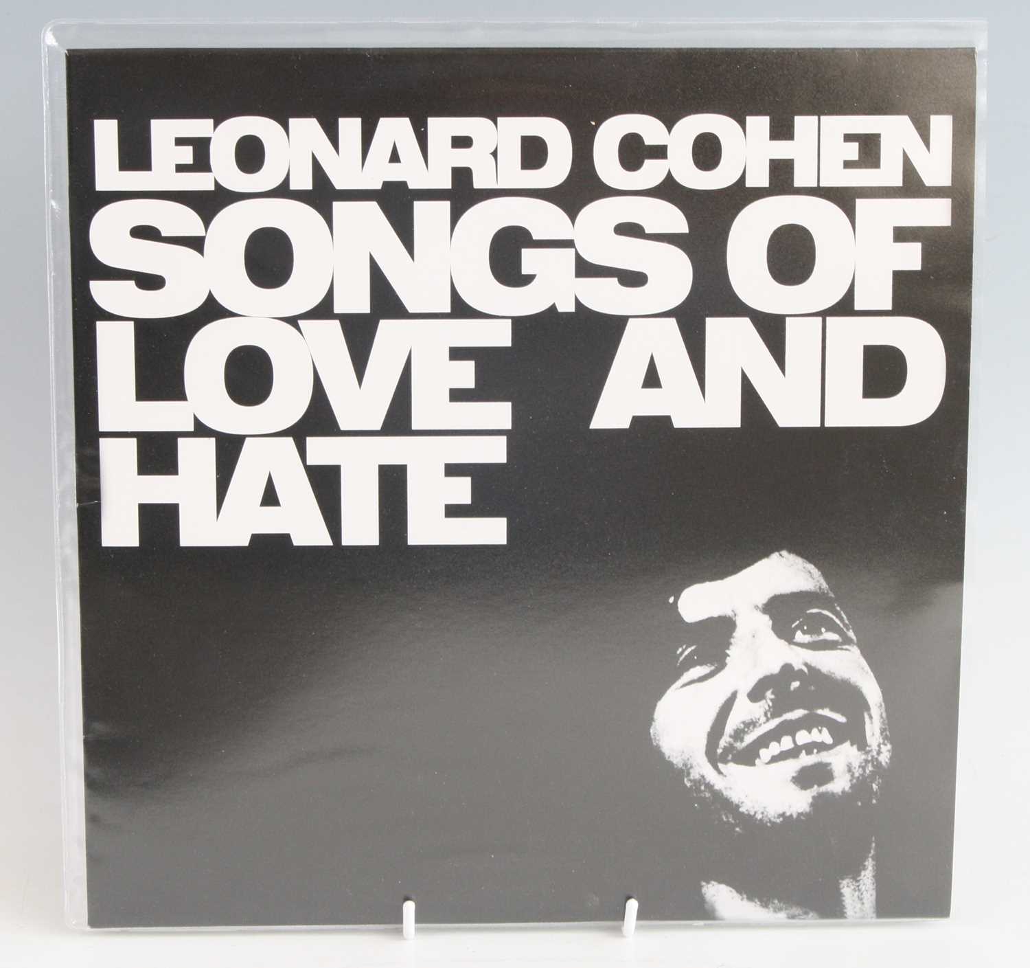 Lot 1022 - Leonard Cohen - a collection of five LP's to...