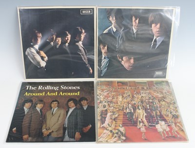 Lot 1024 - The Rolling Stones - a , collection of nine LP'...