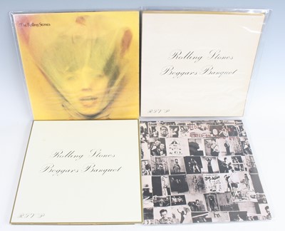 Lot 1024 - The Rolling Stones - a , collection of nine LP'...