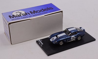 Lot 763 - Marsh Models 1/43 scale factory hand built...