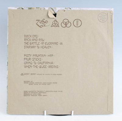 Lot 1035 - Led Zeppelin - Led Zeppelin IV, Atlantic...