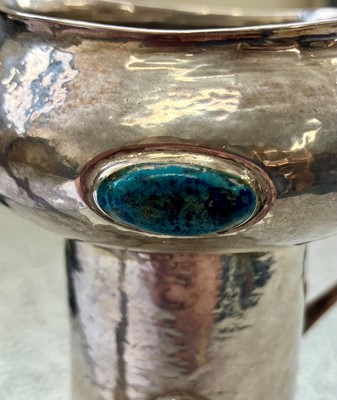 Lot 88 - An Art Nouveau silver twin handled specimen...