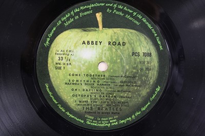 Lot 1037 - The Beatles - Abbey Road, Apple PCS 7088 YEX...