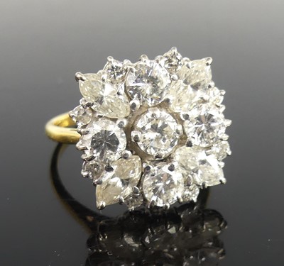 Lot 2354 - A Boodle & Dunthorne 18ct yellow white gold...
