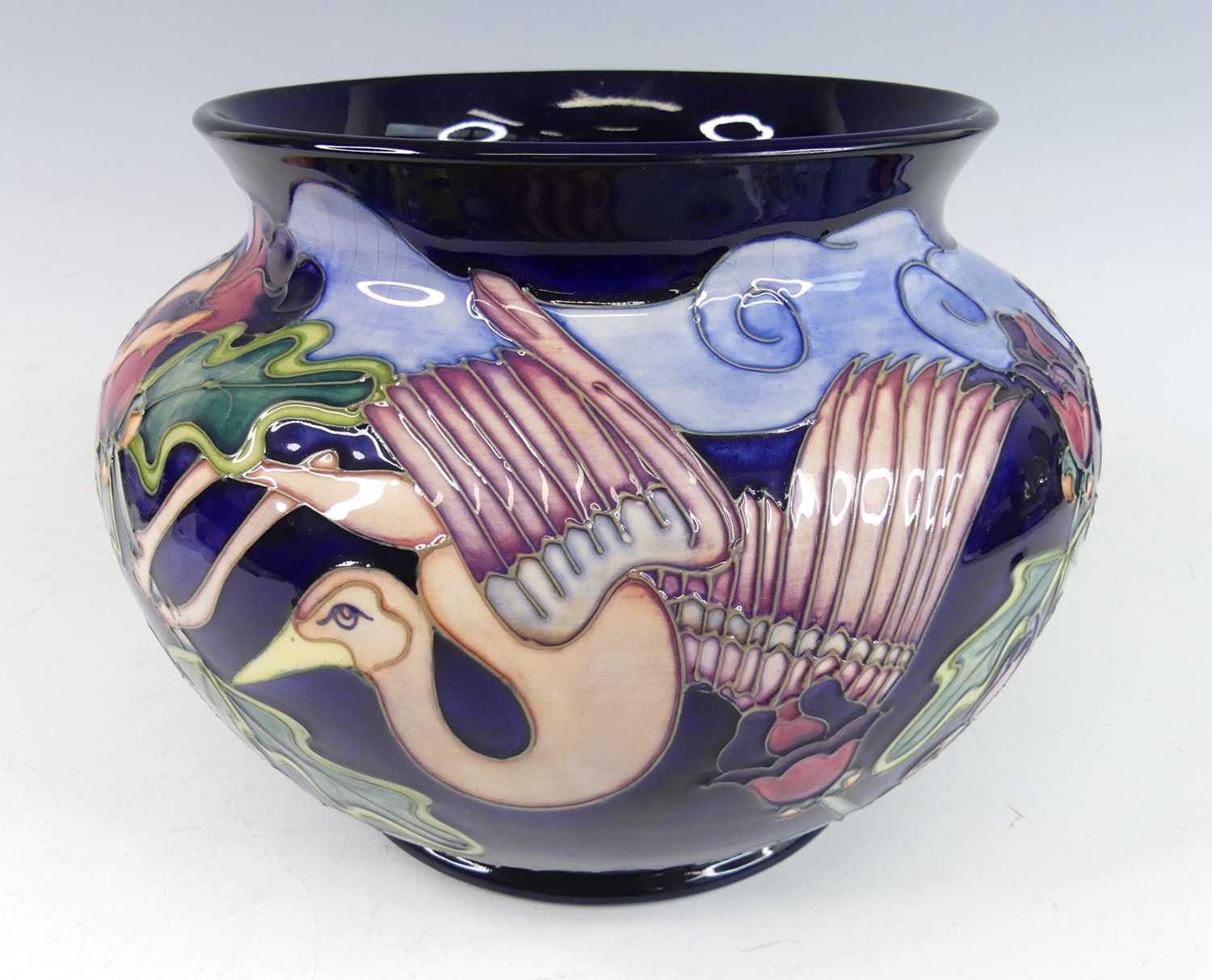Lot 53 - A large contemporary Moorcroft 'Kyoto' pattern...