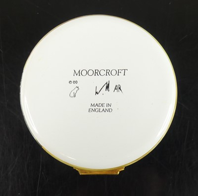 Lot 29 - A contemporary Moorcroft enamel circular pill...