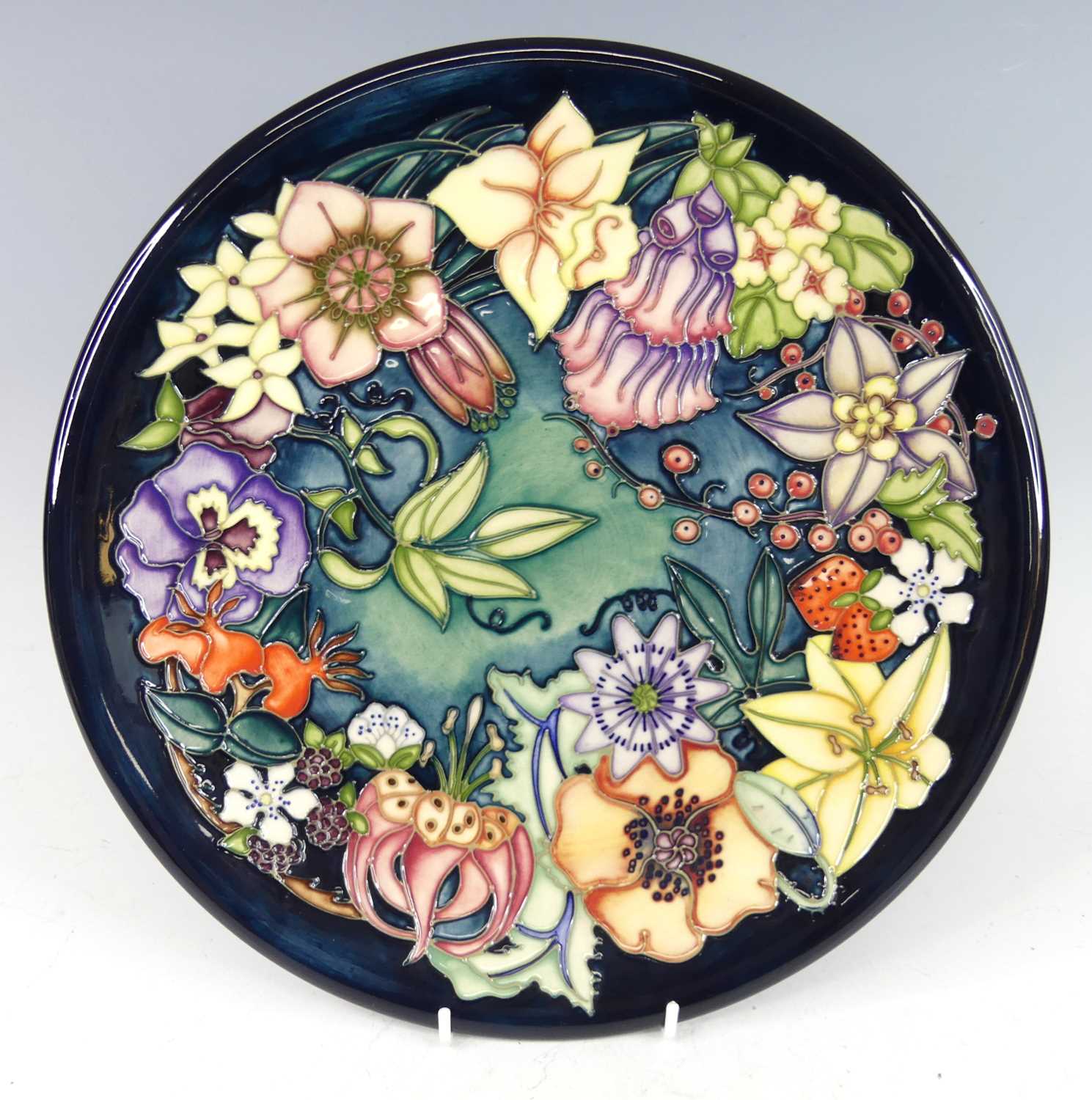 Lot 51 - A large contemporary Moorcroft 'Carousel'...