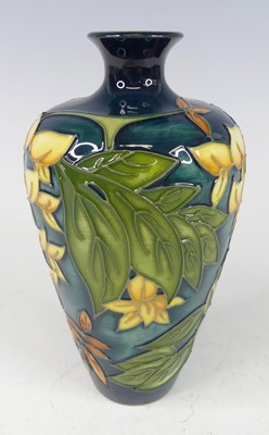 Lot 40 - A contemporary Moorcroft 'Yellow Wisteria'...