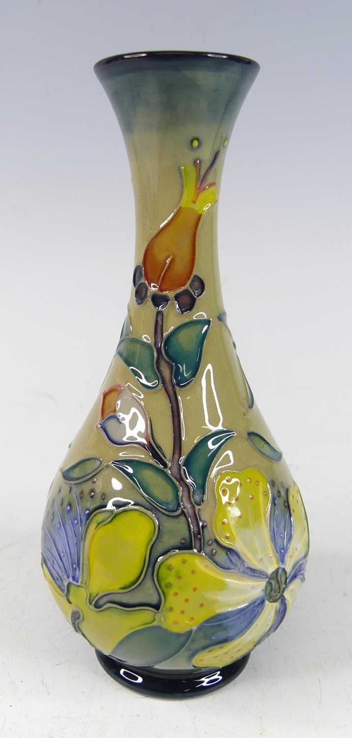 Lot 36 - A contemporary Moorcroft 'Hypercium' pattern...