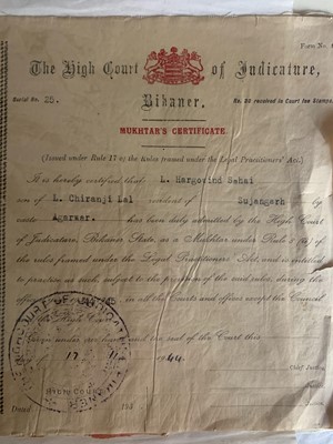 Lot 2035 - A collection of British Raj and Indian...