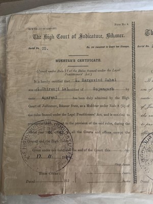 Lot 2035 - A collection of British Raj and Indian...