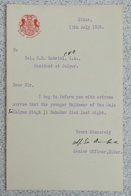 Lot 2035 - A collection of British Raj and Indian...