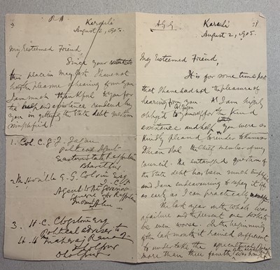 Lot 2035 - A collection of British Raj and Indian...