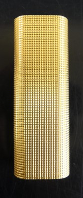 Lot 139 - Cartier of Paris - a gold plated pocket...