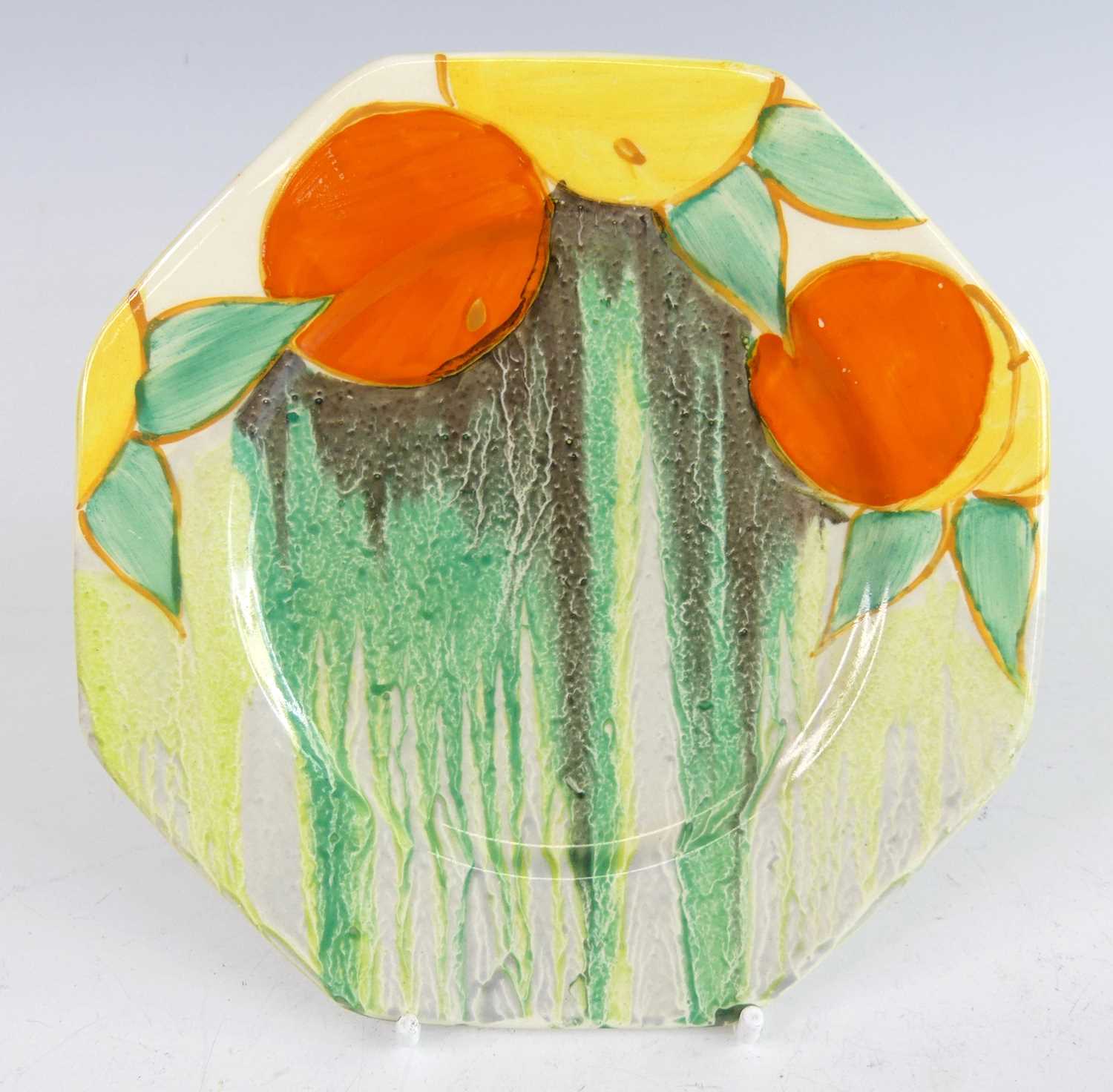 Lot 14 - A 1930s Clarice Cliff 'Delicia Citrus' pattern...