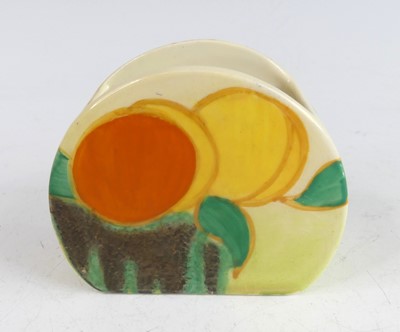 Lot 9 - A 1930s Clarice Cliff 'Delicia Citrus' pattern...