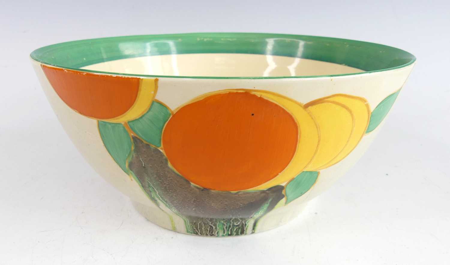 Lot 12 - A 1930s Clarice Cliff 'Delicia Citrus' pattern...