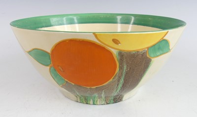 Lot 12 - A 1930s Clarice Cliff 'Delicia Citrus' pattern...