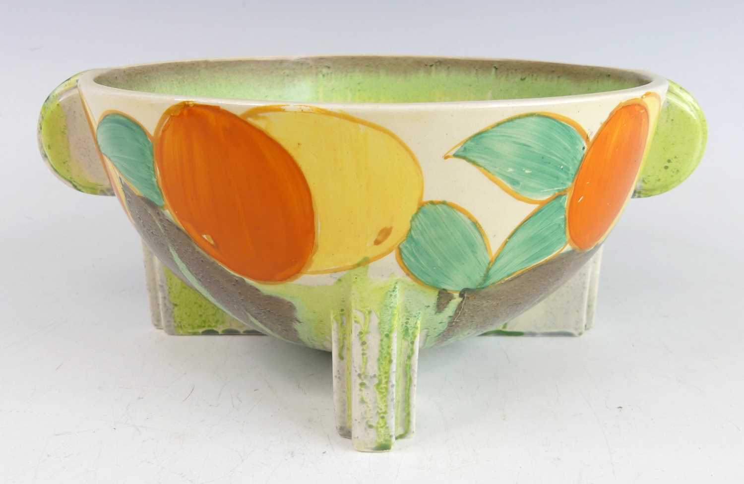 Lot 11 - A 1930s Clarice Cliff 'Delicia Citrus' pattern...