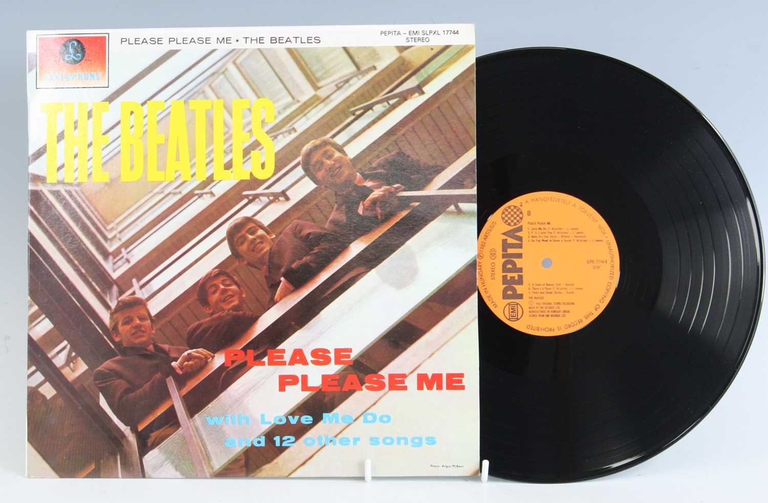 Lot 1059 - The Beatles - Please, Please Me, Hungarian...