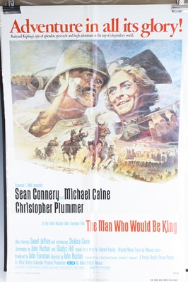 Lot 1510 - The Man Who Would Be King, 1975 U.S. one sheet...