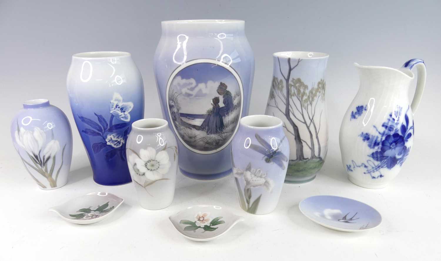 Lot 59 - A collection of Royal Copenhagen and Bing &...