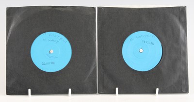 Lot 1218 - Paul McCartney - Tug Of War, two 7" test...