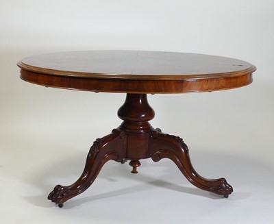 Lot 2525 - An early Victorian mahogany pedestal breakfast...