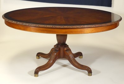 Lot 2502 - A north American mahogany pedestal centre...
